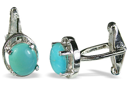 SKU 14800 - a Turquoise cufflinks Jewelry Design image