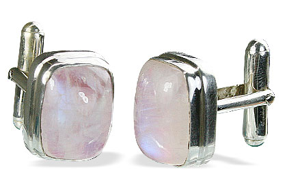 SKU 16179 - a Moonstone cufflinks Jewelry Design image