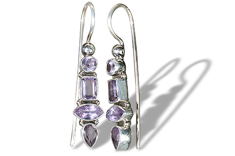 SKU 1000 - a Amethyst Earrings Jewelry Design image