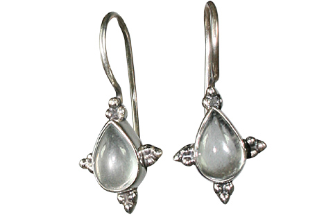 SKU 10012 - a Aquamarine earrings Jewelry Design image
