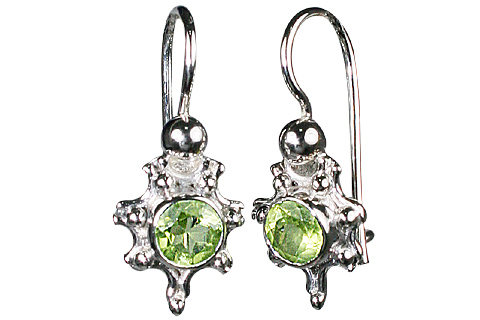 SKU 10076 - a Peridot earrings Jewelry Design image
