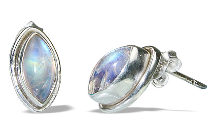 SKU 1027 - a Moonstone Earrings Jewelry Design image