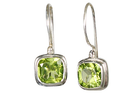 SKU 10412 - a Peridot earrings Jewelry Design image