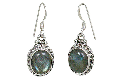 SKU 10678 - a Labradorite earrings Jewelry Design image