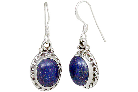 SKU 10681 - a Lapis Lazuli earrings Jewelry Design image