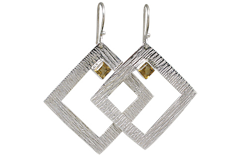 SKU 10693 - a Citrine earrings Jewelry Design image