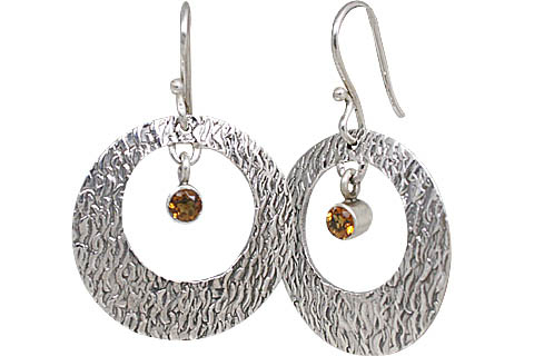 SKU 10698 - a Citrine earrings Jewelry Design image