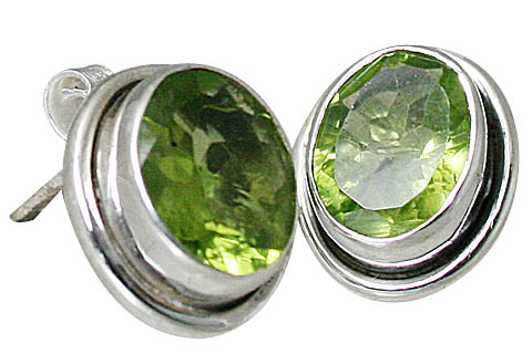 SKU 10754 - a Peridot earrings Jewelry Design image