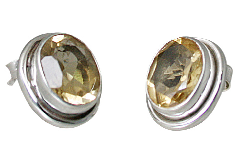 SKU 10757 - a Citrine earrings Jewelry Design image