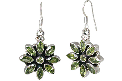 SKU 10771 - a Peridot earrings Jewelry Design image