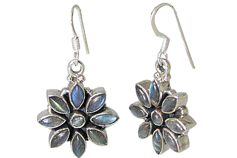 SKU 10772 - a Labradorite earrings Jewelry Design image
