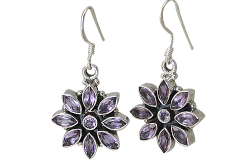 SKU 10773 - a Amethyst earrings Jewelry Design image