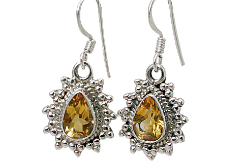 SKU 10776 - a Citrine earrings Jewelry Design image