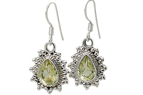 SKU 10779 - a Lemon Quartz earrings Jewelry Design image