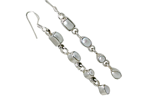 SKU 10790 - a Pearl earrings Jewelry Design image