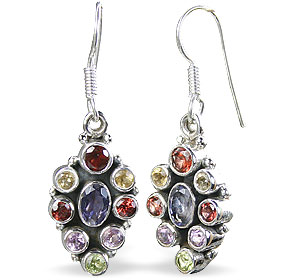 SKU 10828 - a Tourmaline earrings Jewelry Design image