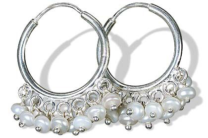 SKU 1086 - a Pearl Earrings Jewelry Design image