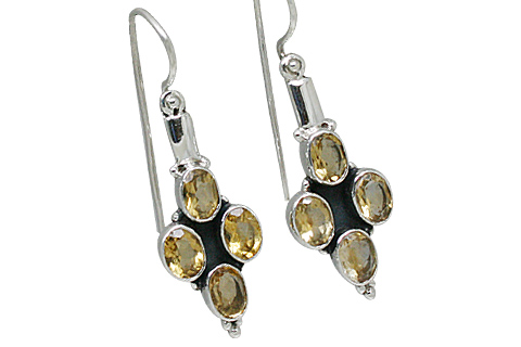 SKU 10896 - a Citrine earrings Jewelry Design image