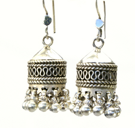 SKU 11092 - a Silver earrings Jewelry Design image