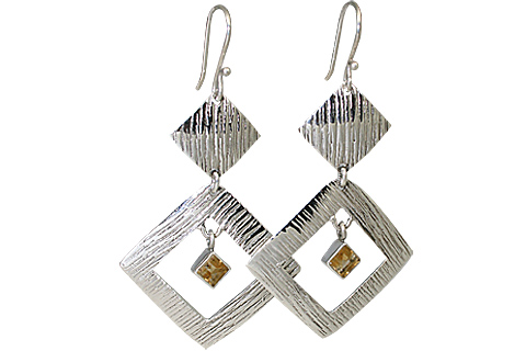 SKU 11096 - a Citrine earrings Jewelry Design image
