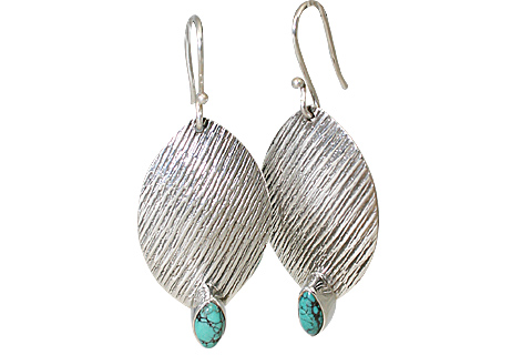 SKU 11111 - a Turquoise earrings Jewelry Design image
