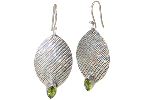 SKU 11113 - a Peridot earrings Jewelry Design image