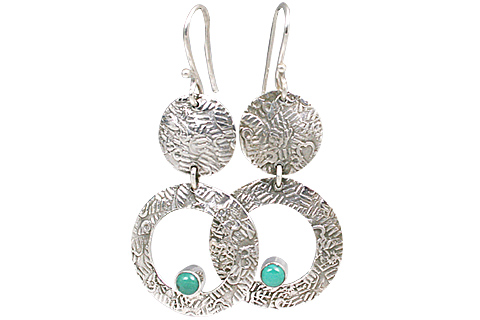 SKU 11127 - a Turquoise earrings Jewelry Design image