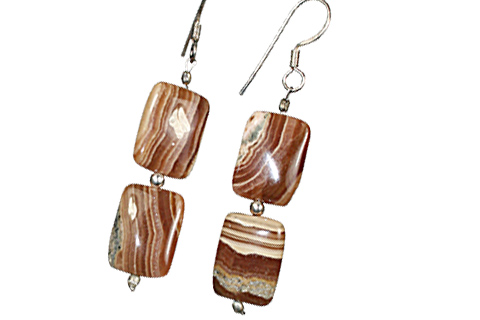 SKU 11184 - a Jasper earrings Jewelry Design image