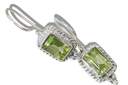 SKU 11205 - a Peridot earrings Jewelry Design image