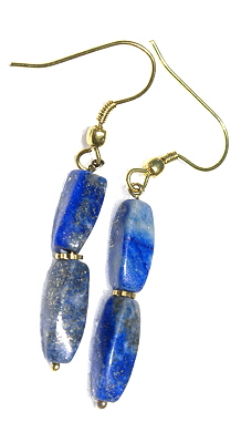 SKU 11234 - a Lapis Lazuli earrings Jewelry Design image