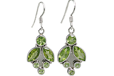 SKU 11241 - a Peridot earrings Jewelry Design image