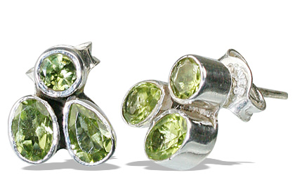 SKU 11243 - a Peridot earrings Jewelry Design image
