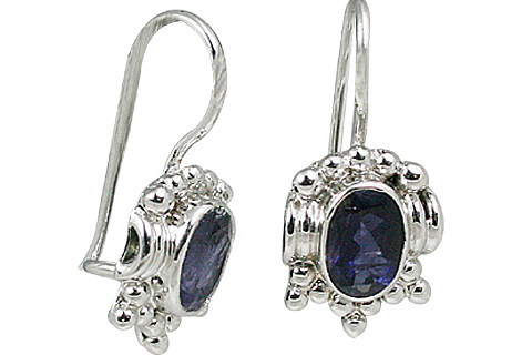 SKU 11330 - a Iolite earrings Jewelry Design image