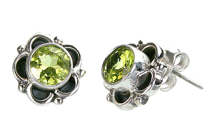 SKU 11361 - a Peridot earrings Jewelry Design image