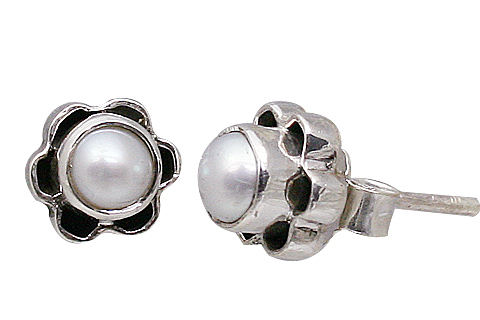 SKU 11362 - a Pearl earrings Jewelry Design image