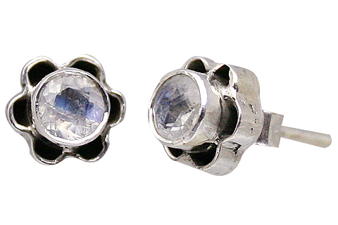 SKU 11363 - a Moonstone earrings Jewelry Design image