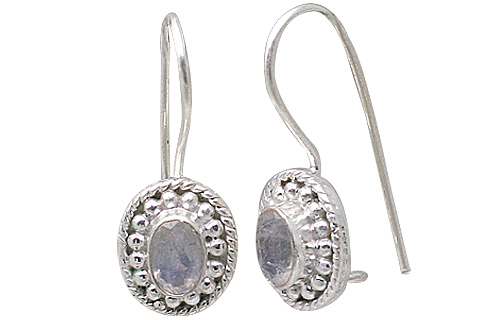 SKU 11366 - a Moonstone earrings Jewelry Design image