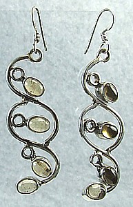 SKU 1151 - a Citrine Earrings Jewelry Design image