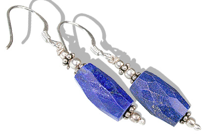 SKU 11863 - a Lapis Lazuli earrings Jewelry Design image