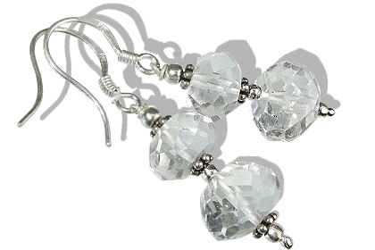 SKU 11874 - a Crystal earrings Jewelry Design image