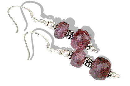 SKU 11879 - a Ruby earrings Jewelry Design image