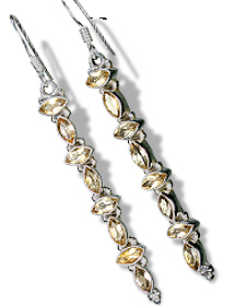SKU 1188 - a Citrine Earrings Jewelry Design image