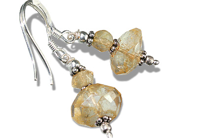 SKU 11904 - a Citrine earrings Jewelry Design image