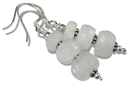 SKU 11911 - a Moonstone earrings Jewelry Design image