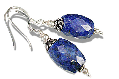 SKU 11912 - a Lapis Lazuli earrings Jewelry Design image