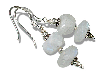 SKU 11914 - a Moonstone earrings Jewelry Design image
