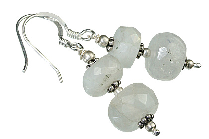 SKU 11918 - a Moonstone earrings Jewelry Design image