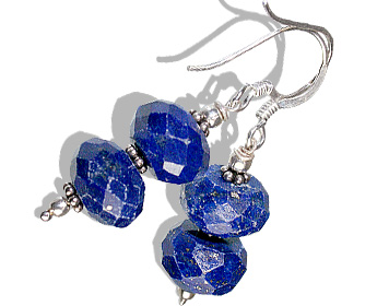 SKU 11919 - a Lapis Lazuli earrings Jewelry Design image