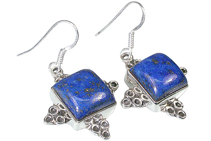 SKU 11963 - a Lapis Lazuli earrings Jewelry Design image