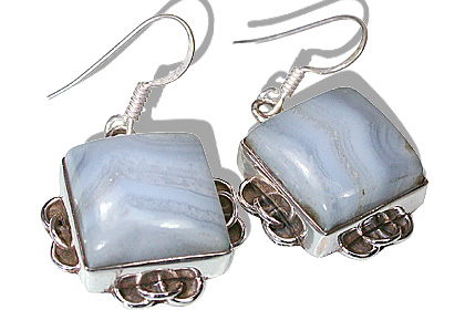 SKU 12016 - a Agate earrings Jewelry Design image